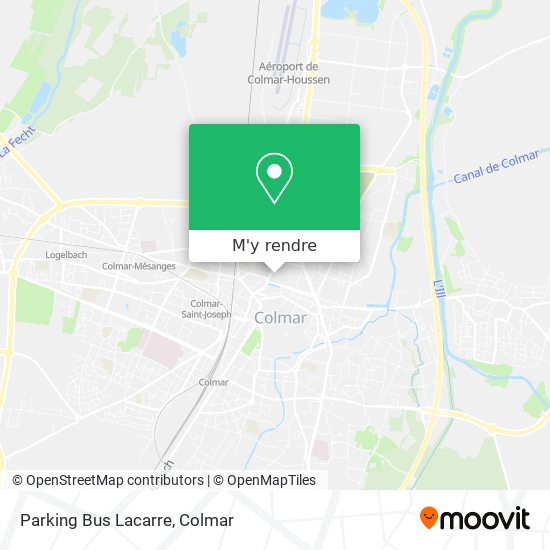 Parking Bus Lacarre plan