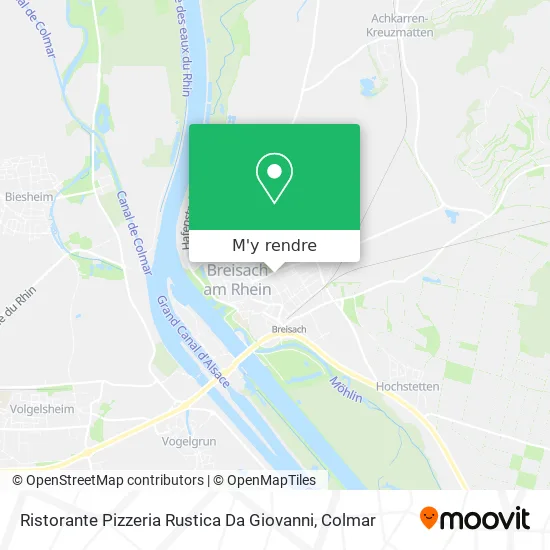 Ristorante Pizzeria Rustica Da Giovanni plan