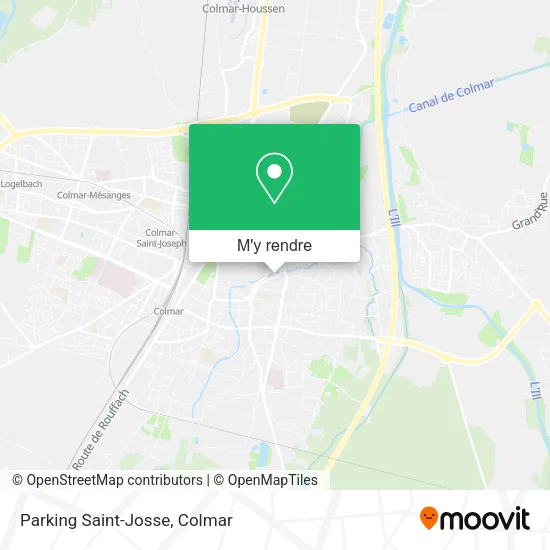 Parking Saint-Josse plan