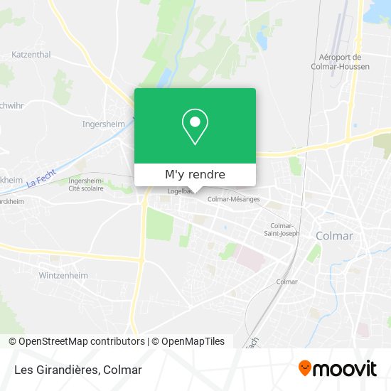 Les Girandières plan