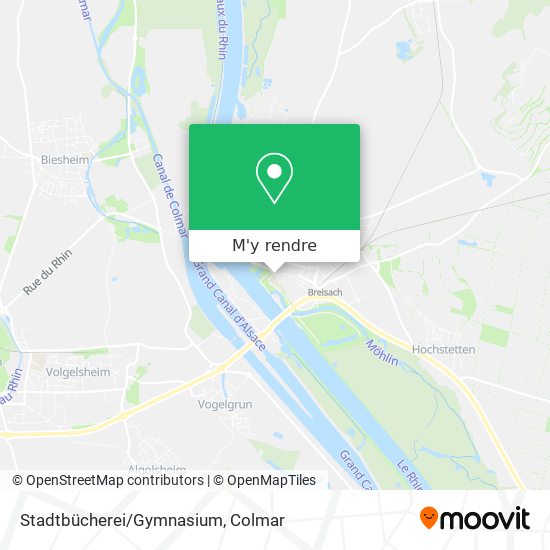 Stadtbücherei/Gymnasium plan