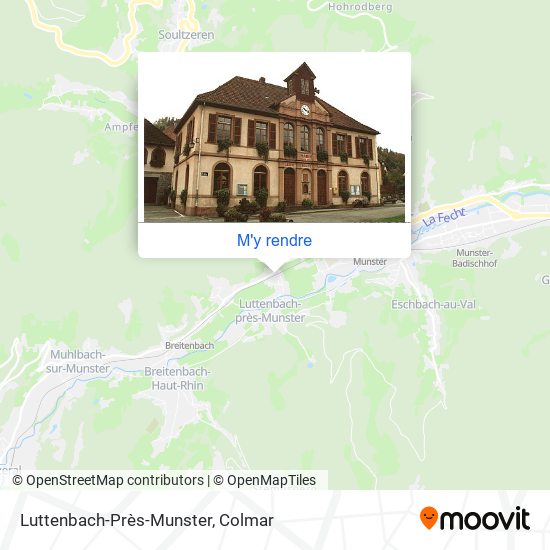 Luttenbach-Près-Munster plan