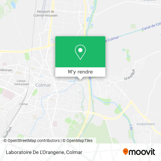 Laboratoire De L'Orangerie plan