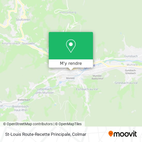 St-Louis Route-Recette Principale plan