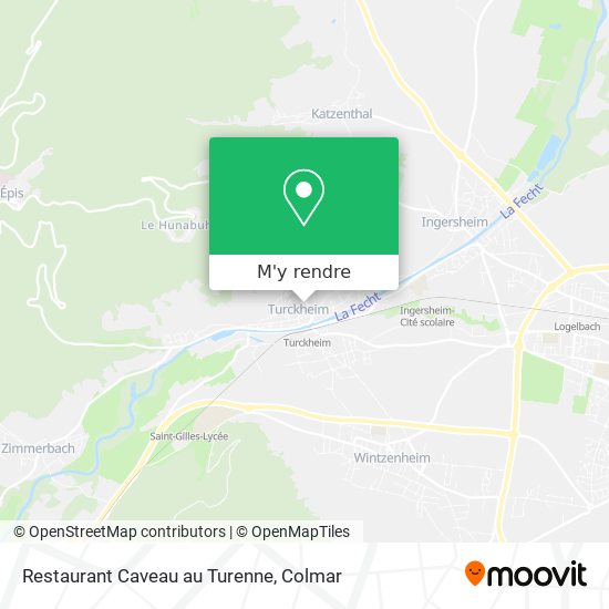 Restaurant Caveau au Turenne plan