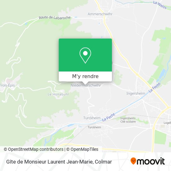 Gîte de Monsieur Laurent Jean-Marie plan