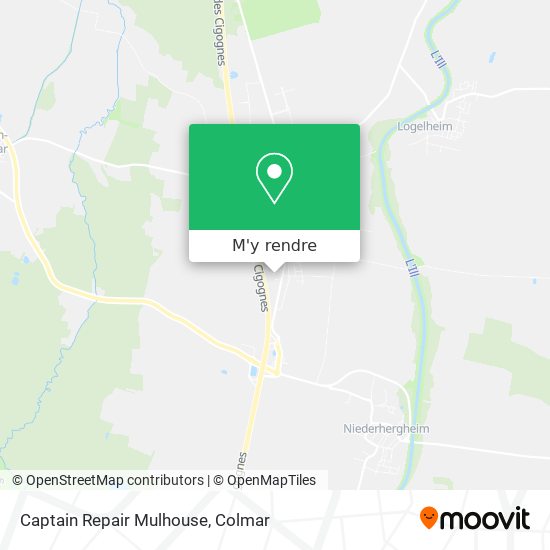 Captain Repair Mulhouse plan
