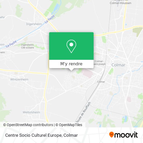 Centre Socio Culturel Europe plan