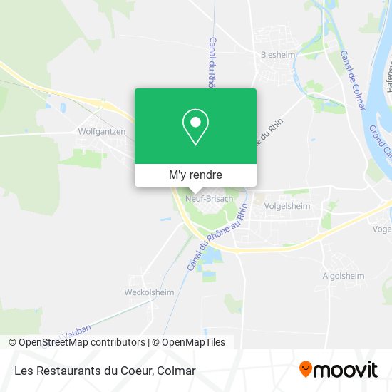 Les Restaurants du Coeur plan