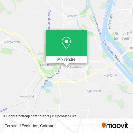 Terrain d'Évolution plan