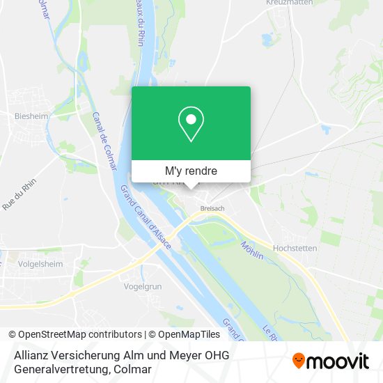 Allianz Versicherung Alm und Meyer OHG Generalvertretung plan