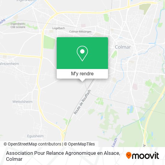 Association Pour Relance Agronomique en Alsace plan