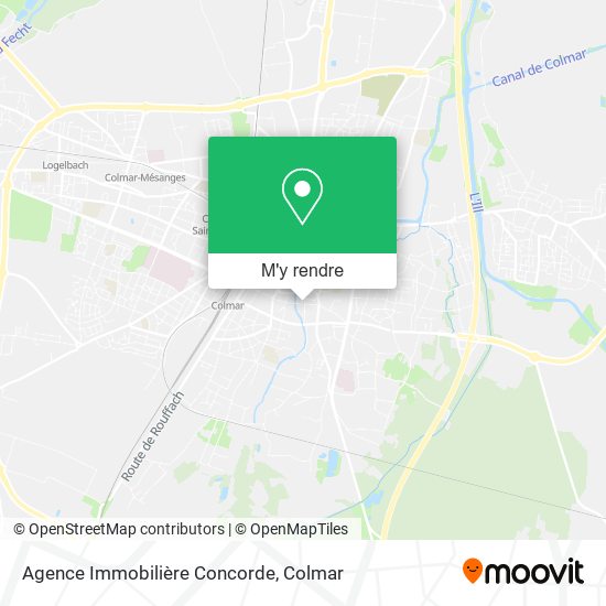 Agence Immobilière Concorde plan
