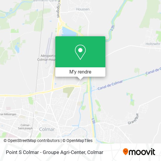 Point S Colmar - Groupe Agri-Center plan