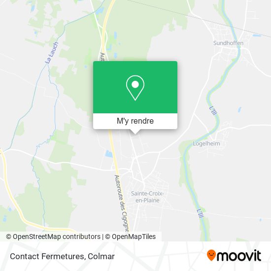 Contact Fermetures plan