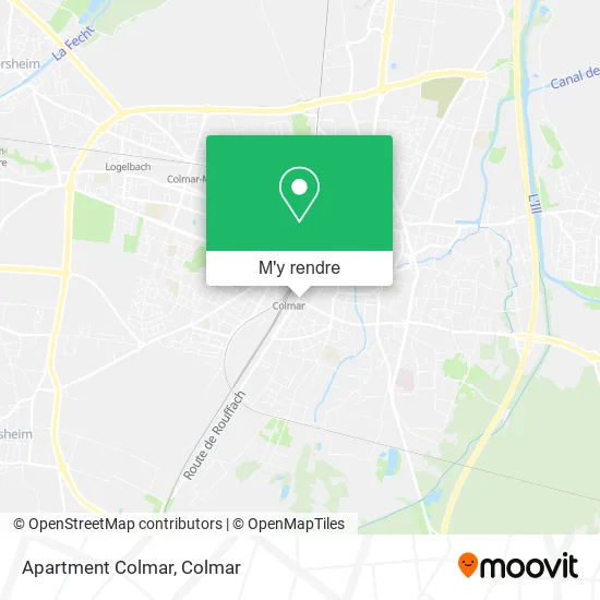 Apartment Colmar plan