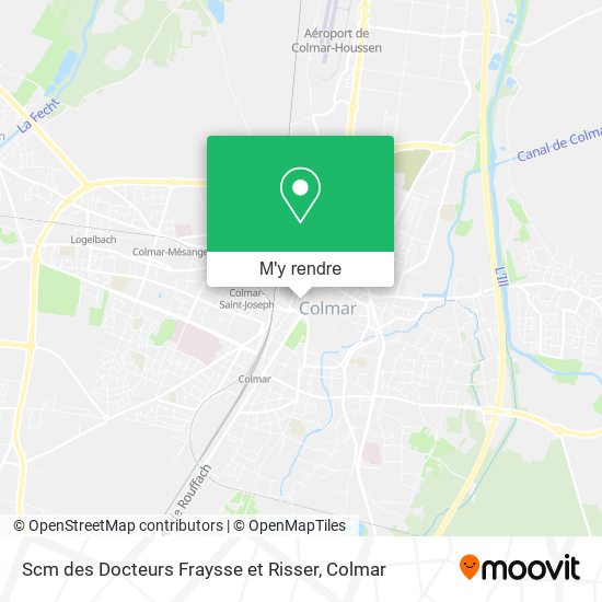 Scm des Docteurs Fraysse et Risser plan