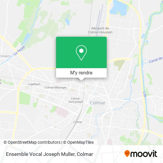 Ensemble Vocal Joseph Muller plan