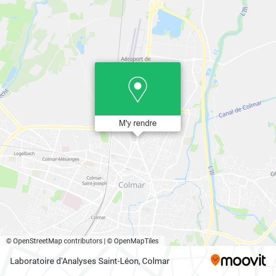 Laboratoire d'Analyses Saint-Léon plan