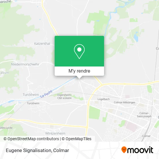 Eugene Signalisation plan