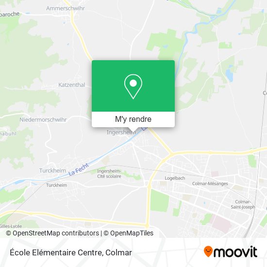 École Elémentaire Centre plan