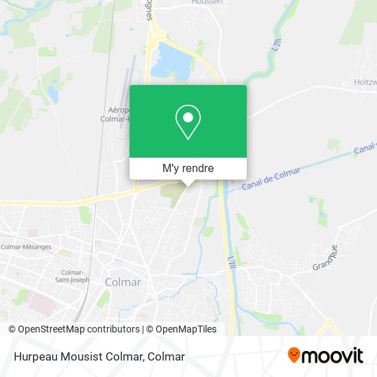 Hurpeau Mousist Colmar plan