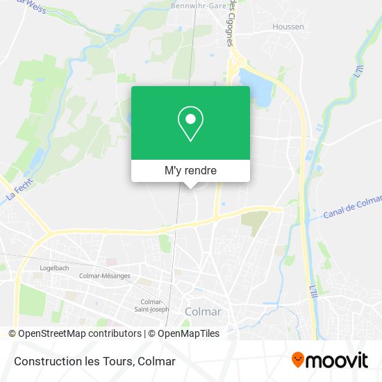 Construction les Tours plan