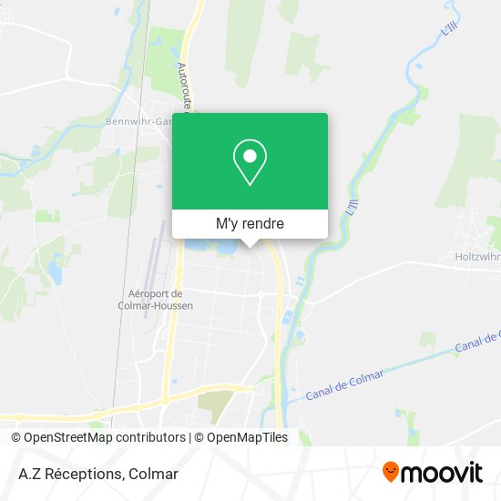 A.Z Réceptions plan