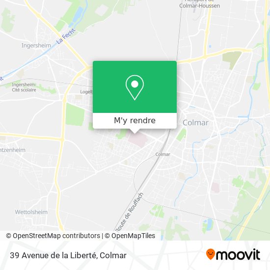 39 Avenue de la Liberté plan