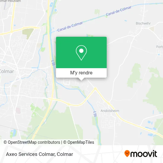 Axeo Services Colmar plan