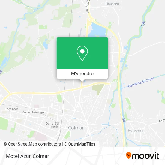 Motel Azur plan