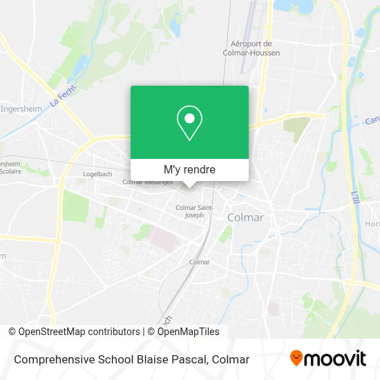 Comprehensive School Blaise Pascal plan