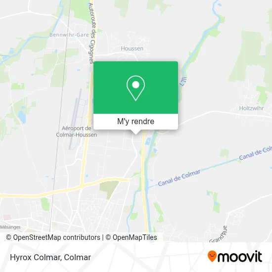 Hyrox Colmar plan