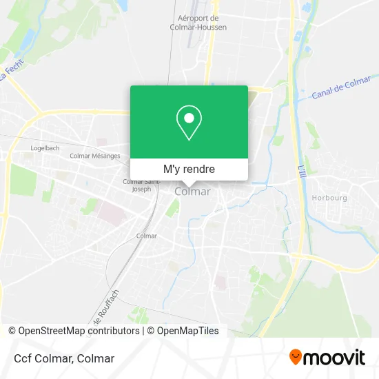 Ccf Colmar plan