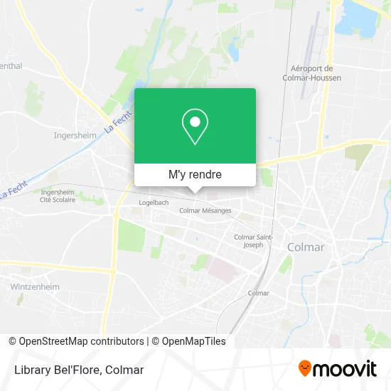 Library Bel'Flore plan