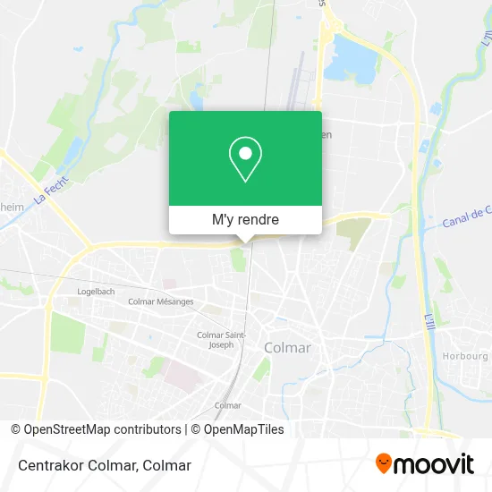 Centrakor Colmar plan
