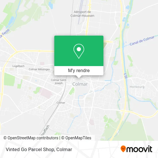 Vinted Go Parcel Shop plan