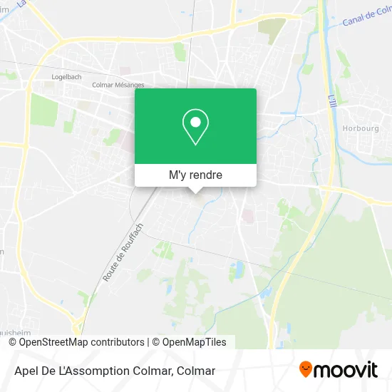 Apel De L'Assomption Colmar plan
