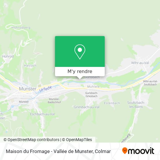 Maison du Fromage - Vallée de Munster plan