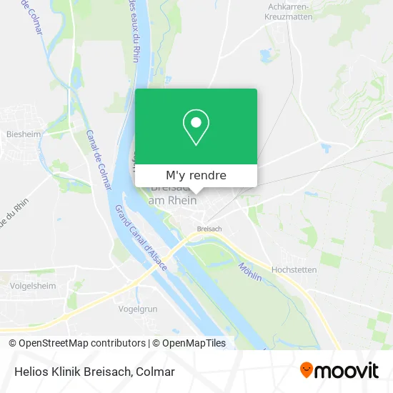 Helios Klinik Breisach plan