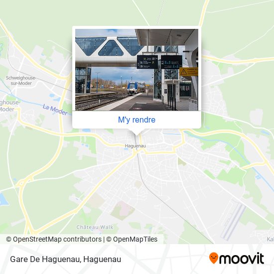 Gare De Haguenau plan