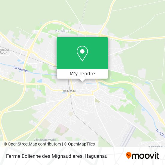 Ferme Eolienne des Mignaudieres plan
