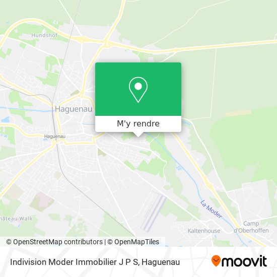 Indivision Moder Immobilier J P S plan