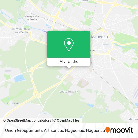 Union Groupements Artisanaux Haguenau plan