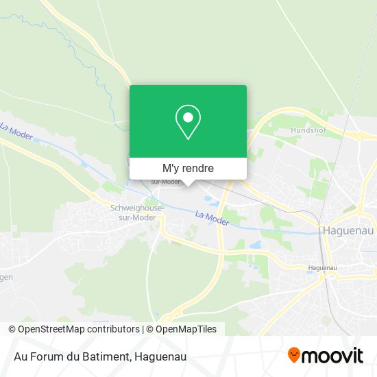 Au Forum du Batiment plan