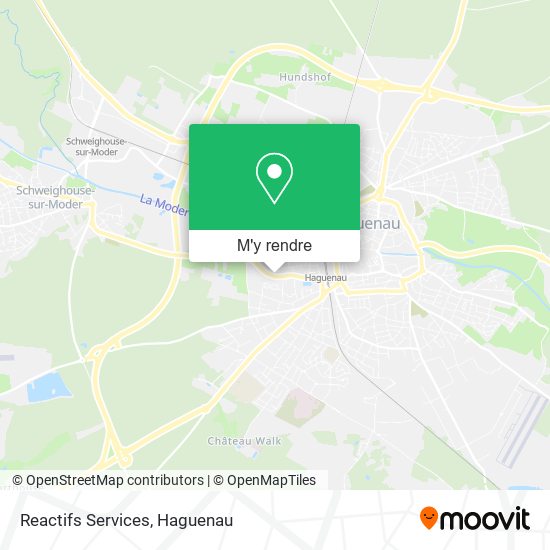 Reactifs Services plan