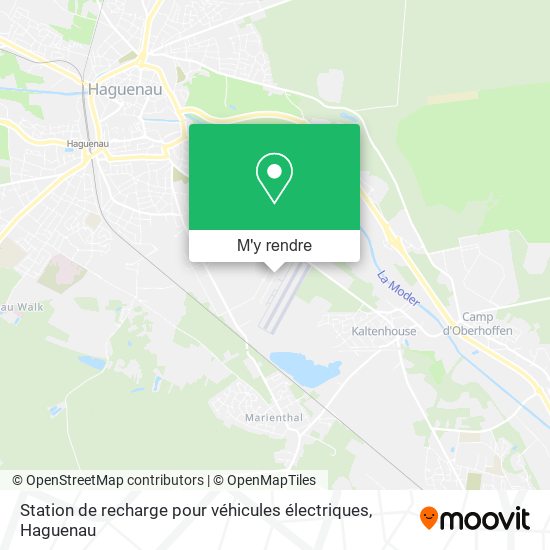 Station de recharge pour véhicules électriques plan