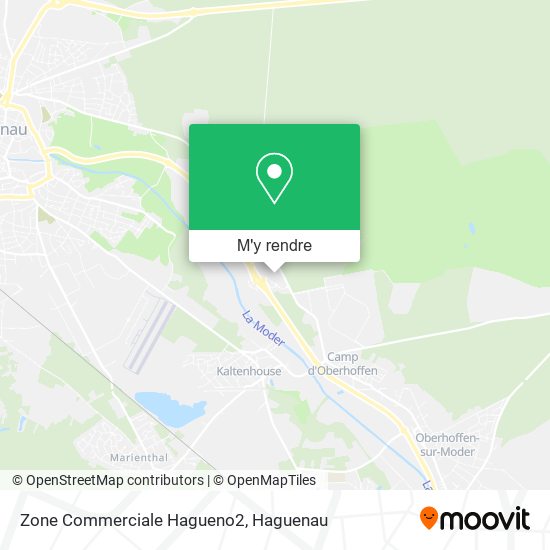 Zone Commerciale Hagueno2 plan