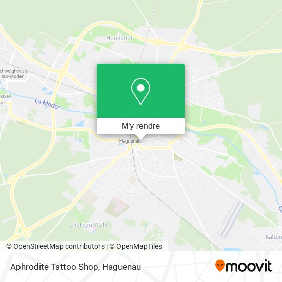 Aphrodite Tattoo Shop plan