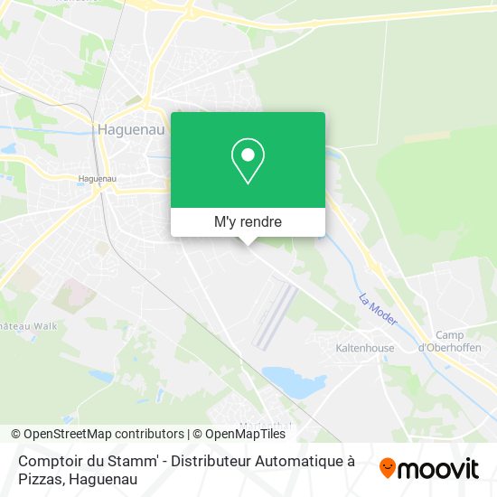 Comptoir du Stamm' - Distributeur Automatique à Pizzas plan